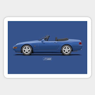 968 Cabriolet Maritime Blue Magnet